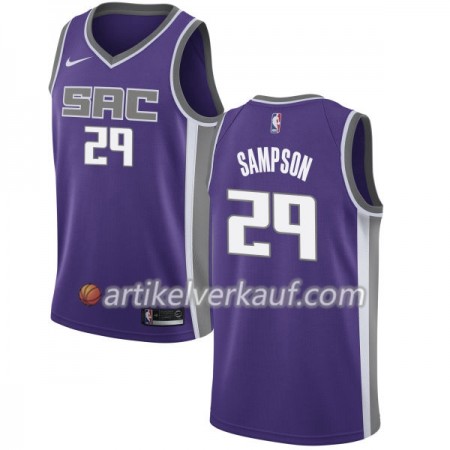 NBA Sacramento Kings Trikot JaKarr Sampson 29 Nike 2017-18 Lila Swingman - Herren